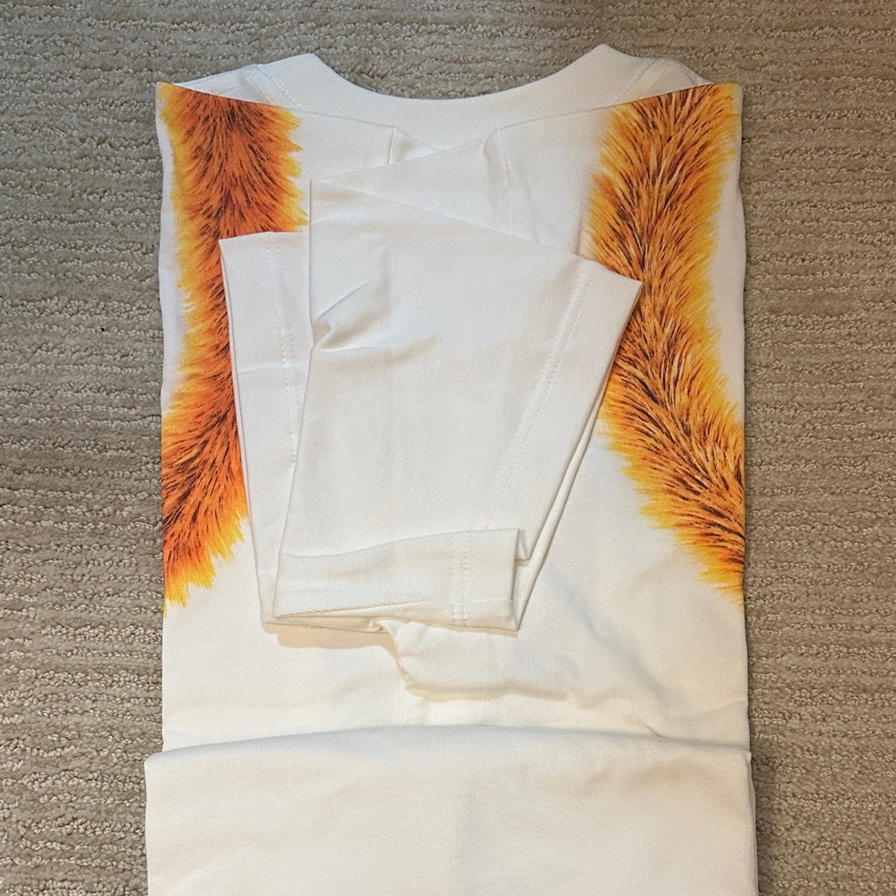 Rocket Ahuna White Lei Hulu Unisex Shirt in Size S - Picture 4 of 8